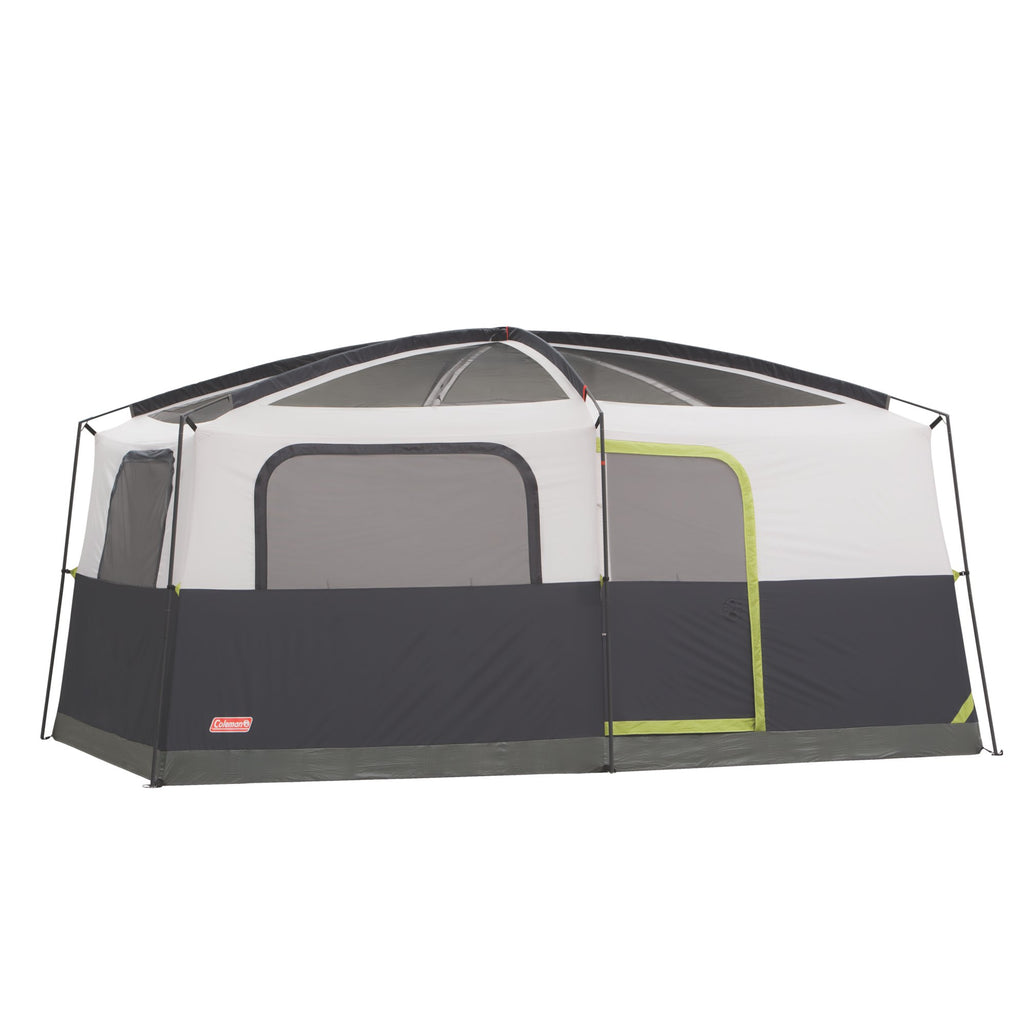 Coleman 9-Person Prairie Breeze Lighted Cabin Camping Tent