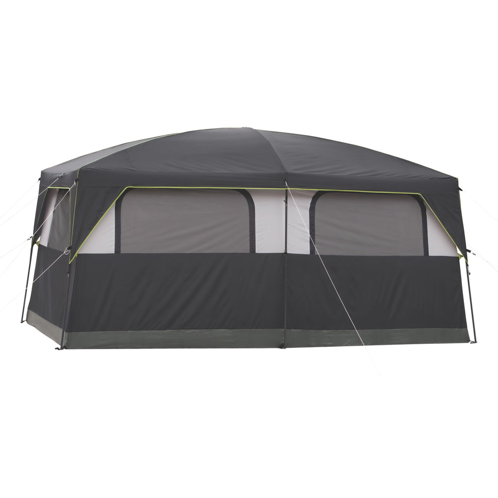 Coleman 9-Person Prairie Breeze Lighted Cabin Camping Tent