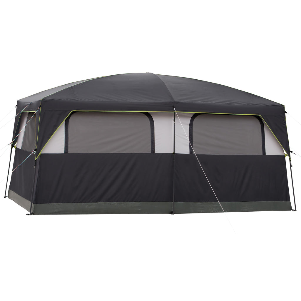 Coleman 9-Person Prairie Breeze Lighted Cabin Camping Tent