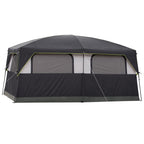 Coleman 9-Person Prairie Breeze Lighted Cabin Camping Tent