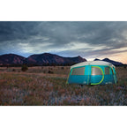 Coleman 8-Person Tenaya Lake Fast Pitch Cabin Camping Tent with Closet, Light Blue