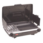 Tabletop Propane Gas Camping Grill/Stove, 2-Burner