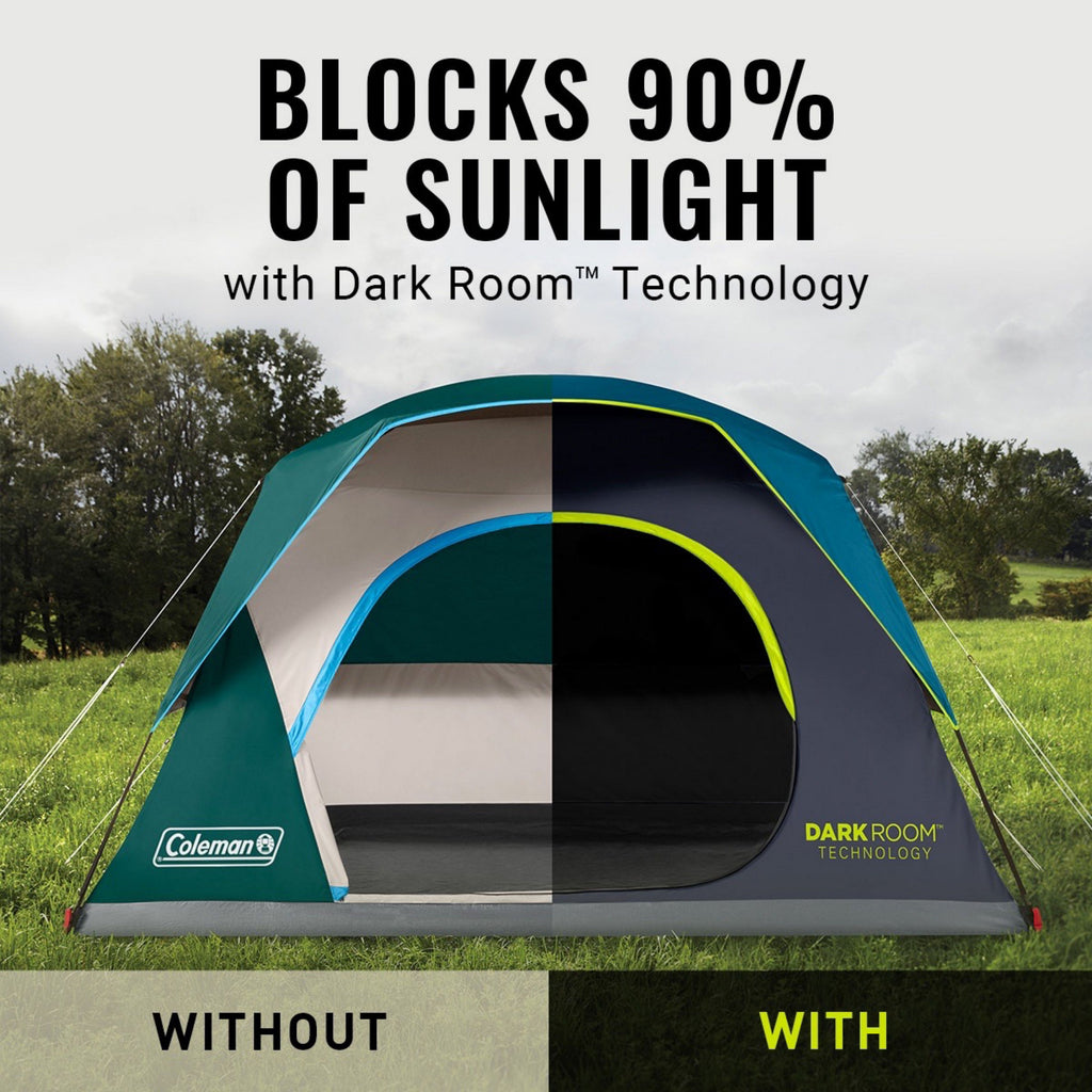 4-Person DARK ROOM SKYDOME Camping Tent