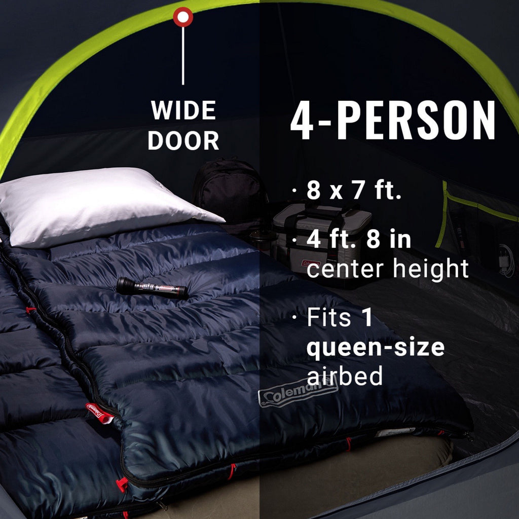4-Person DARK ROOM SKYDOME Camping Tent