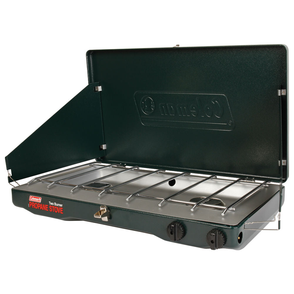 Classic Propane Gas Camping Stove, 2-Burner