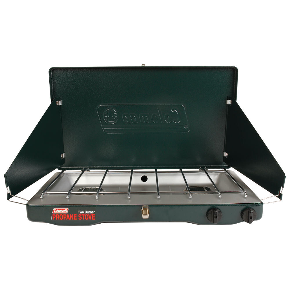 Classic Propane Gas Camping Stove, 2-Burner