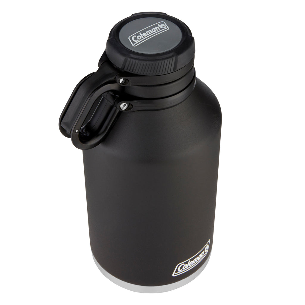 Coleman Stainless Steel Insulated Growler, 64 oz (1.9 L), Black