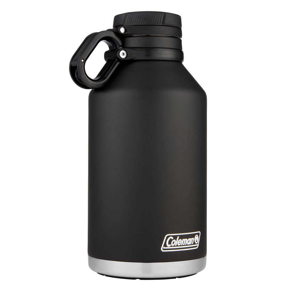 Coleman Stainless Steel Insulated Growler, 64 oz (1.9 L), Black