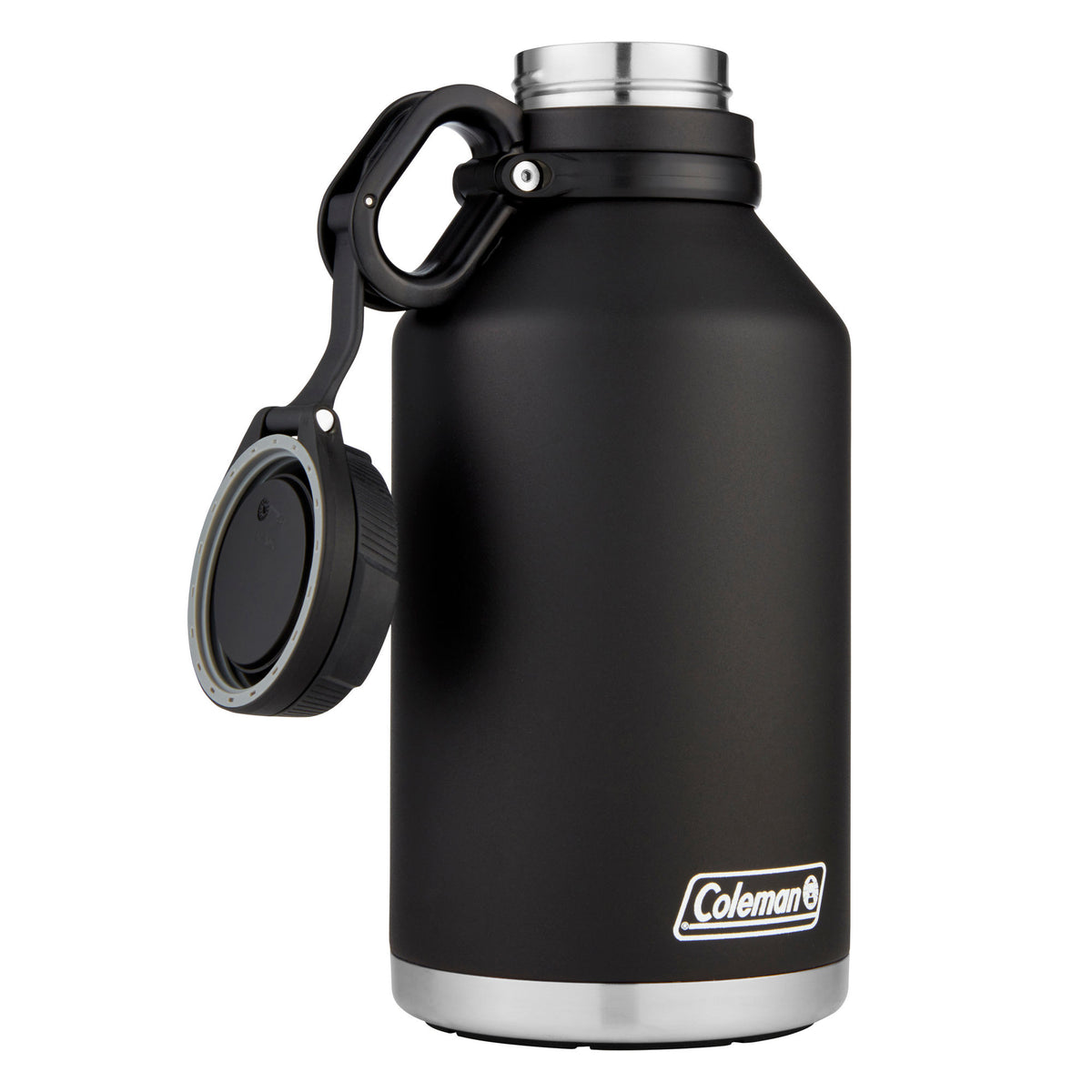 Coleman Stainless Steel Insulated Growler, 64 oz (1.9 L), Black
