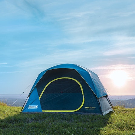Coleman tents and shelters