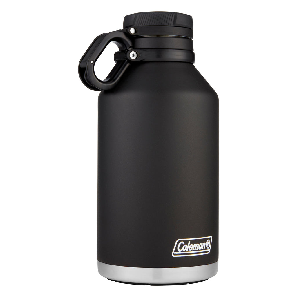 Coleman Stainless Steel Insulated Growler, 64 oz (1.9 L), Black