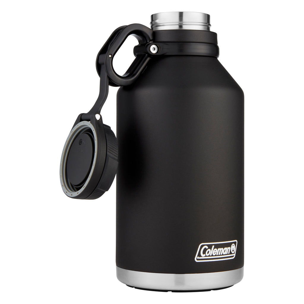 Coleman Stainless Steel Insulated Growler, 64 oz (1.9 L), Black
