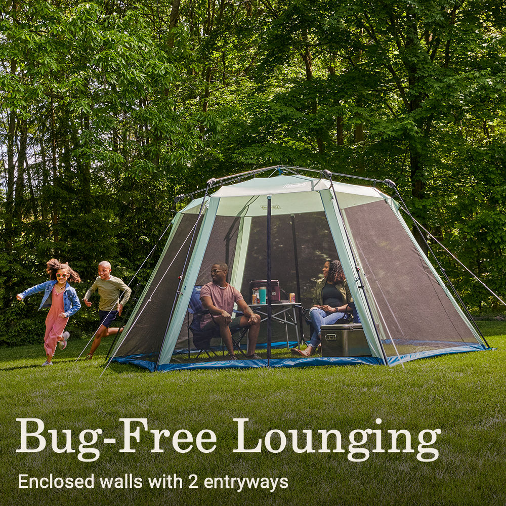 Coleman Skylodge 15 x 13 Instant Screen Canopy Tent, Moss