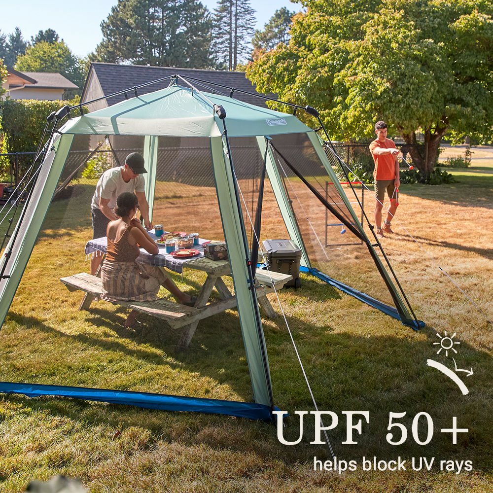 Coleman Skylodge 15 x 13 Instant Screen Canopy Tent, Moss