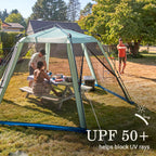 Coleman Skylodge 15 x 13 Instant Screen Canopy Tent, Moss