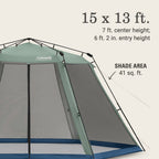 Coleman Skylodge 15 x 13 Instant Screen Canopy Tent, Moss