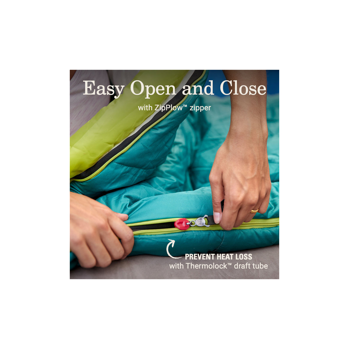 Coleman Big Bay 5°C Big & Tall Contour Sleeping Bag (40°F)