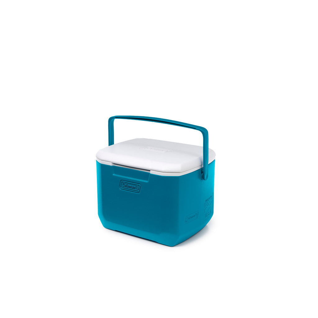 Coleman Chiller 16-Quart Hard Cooler, 15.1-Litre Portable Travel Cooler, Insulated Lunch and Drink Cooler, Deep Ocean Blue