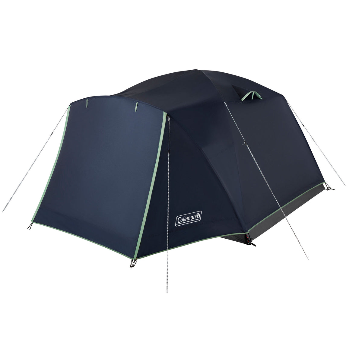 Coleman Skydome 6-Person Camping Tent with Full-Fly Vestibule, Blue Nights