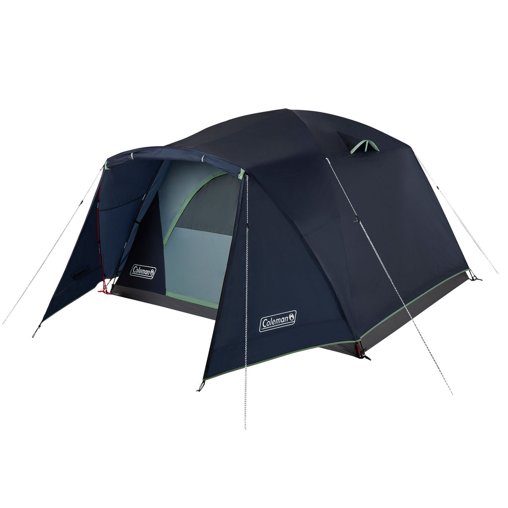 Coleman Skydome 6-Person Camping Tent with Full-Fly Vestibule, Blue Nights