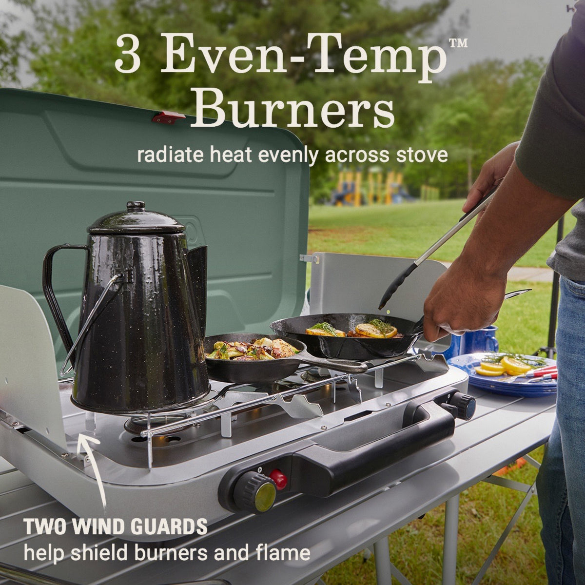 Cascade 328 3-Burner Camping Stove