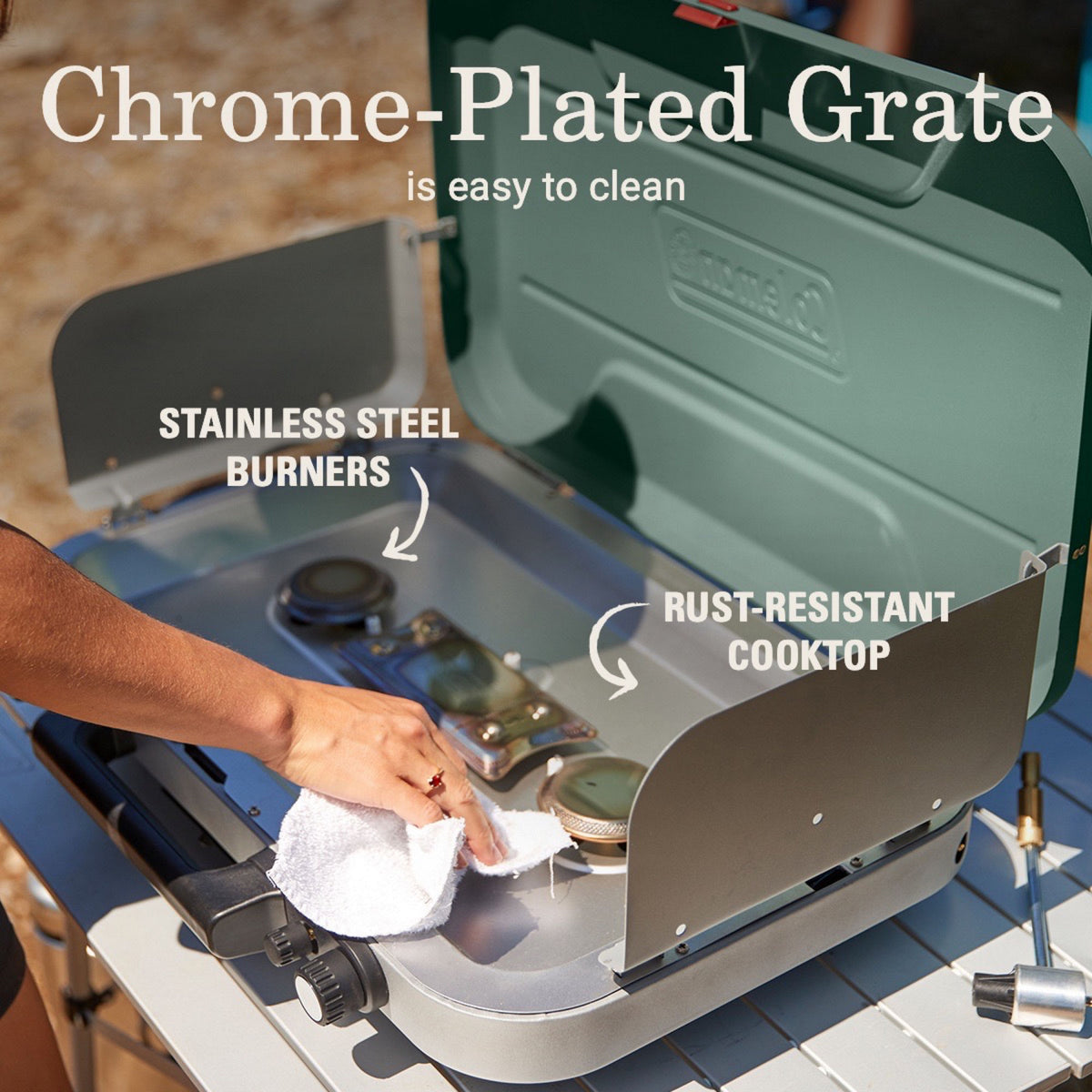 Cascade 328 3-Burner Camping Stove
