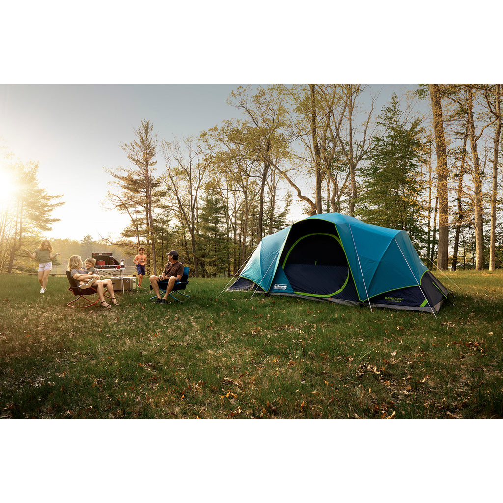 Coleman Skydome Camping Tent—XL 10-Person Camping Tent with Darkroom Technology