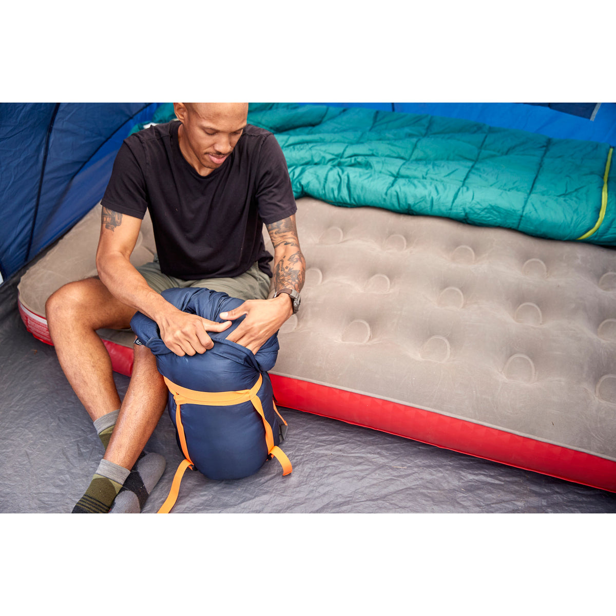 Big Bay 20°F/-6°C Big & Tall Contour Sleeping Bag