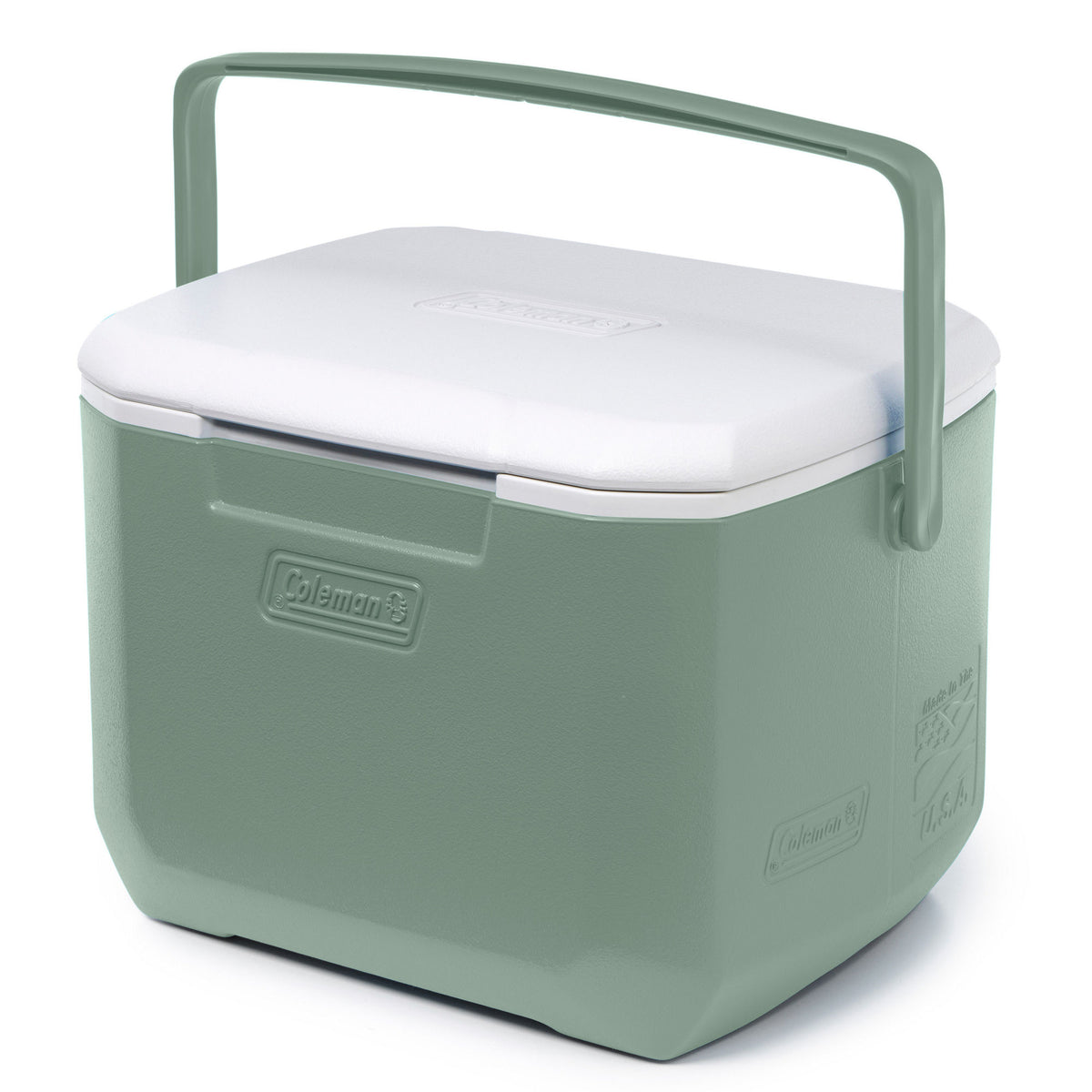 Coleman Chiller 16-Quart Hard Cooler, 15.1-Litre Portable Travel Cooler, Insulated Lunch and Drink Cooler, Hickory Moss