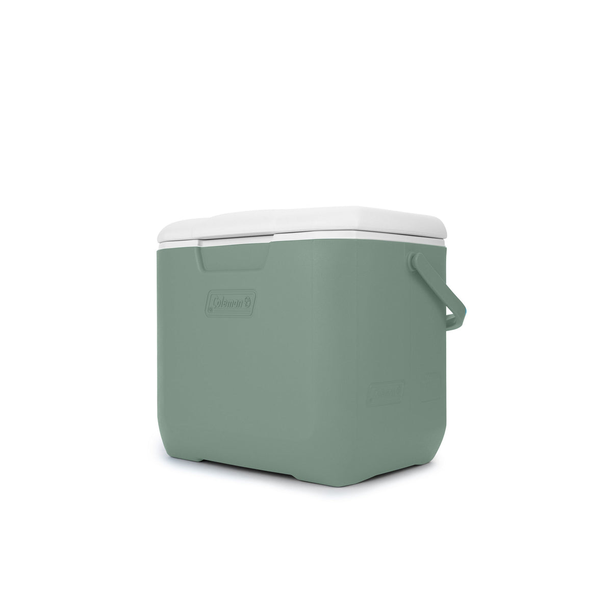 Coleman Chiller 30-Quart Hard Cooler, 28.4-Litre Portable Beach and Ice Chest Camping Cooler, Hickory Moss
